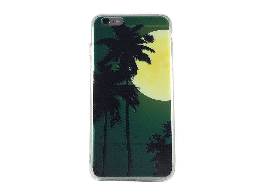 Moon Shine - New Moon Palm Tree Cell Phone Case iPhone 6 plus ip6 plus
