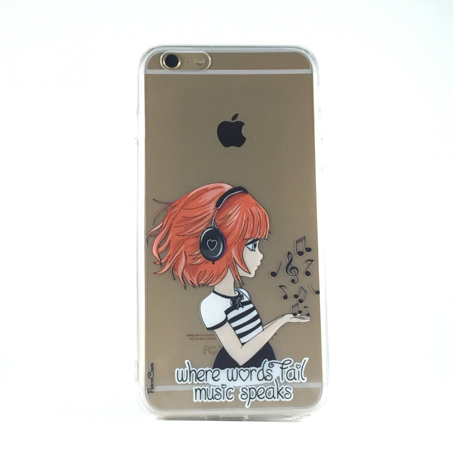Music Speaks -New Music Songs Cell Phone Case iPhone 6 plus ip6 plus