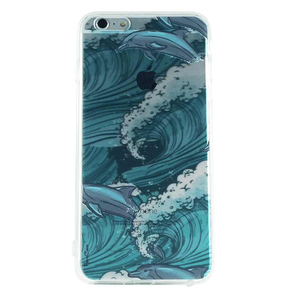 Dolphin Waves - Animal Dolphin Cell Phone Cases iPhone 6 plus ip6 plus