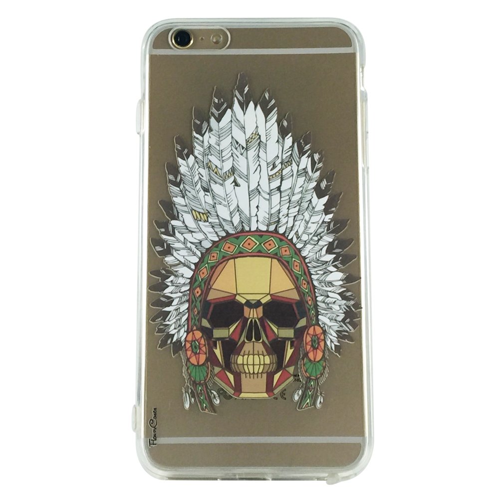 Indian Golden Skull - Skull Geometric Cell Phone Case iPhone 6 plus ip6 plus