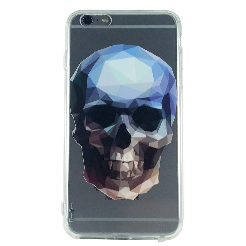 Crystal Skull - Skull Geometric Shapes Cell Phone Case iPhone 6 ip6