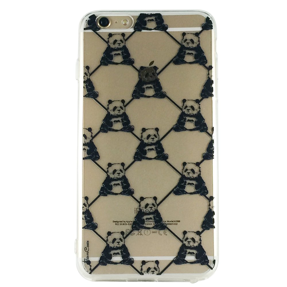 Panda Monogram - Animal Panda Cell Phone Case iPhone 6 ip6
