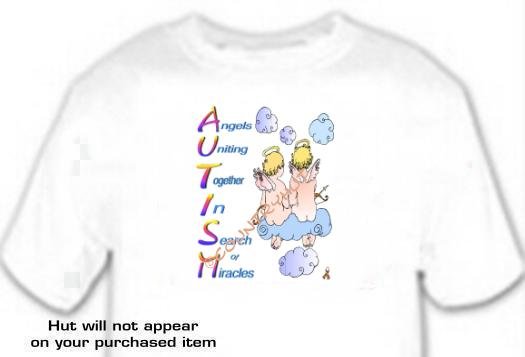 T-shirt, ANGELS in SEARCH of MIRACLES, Autism - (adult 3xlg)