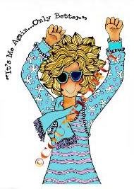 T-Shirt, IT'S ME AGAIN, ONLY BETTER, - Ovarian Cancer Awareness - (adult 2xlg - 3xlg)