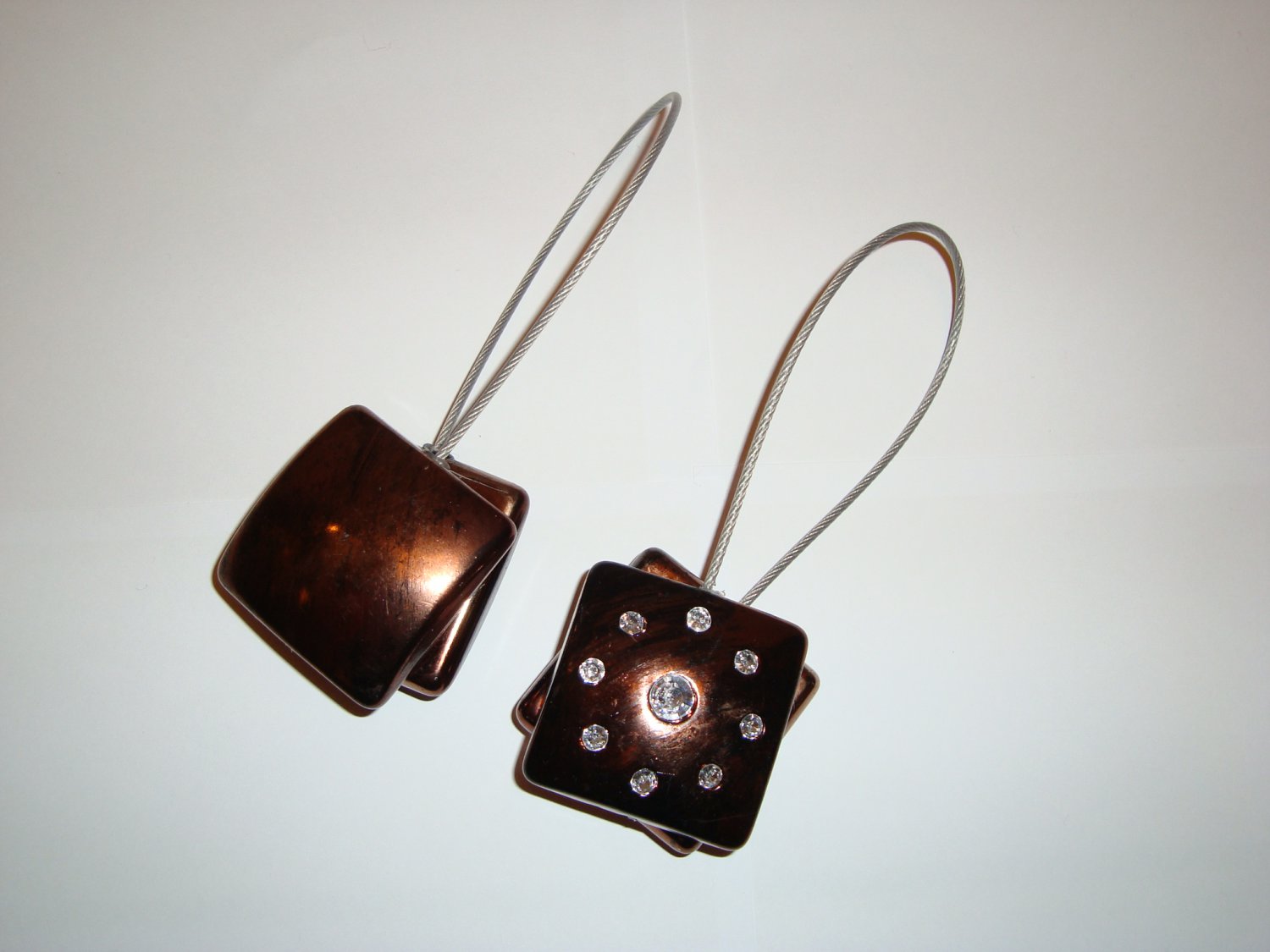curtain tieback with magnet with two face set 2pcs