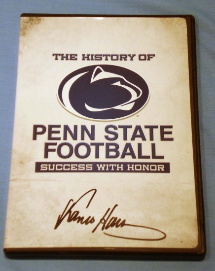 Franco Harris Autographed DVD The History of Penn State Football