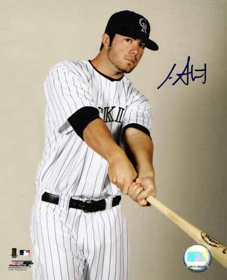 Ian Stewart Autographed 8x10 Photo Colorado Rockies