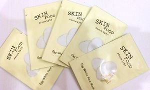 SKINFOOD Skin Food Egg White Pore Foam Cleanser 5 Pcs Sample, Ships Fast in USA!