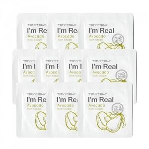 TONYMOLY Tony Moly I'm Real Avocado Rich Cream 10 Pcs Sample, Ships Fast in USA!