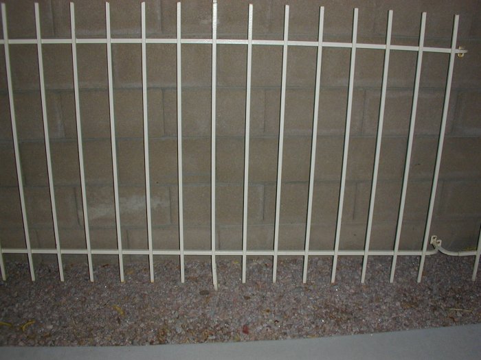 Security wrought iron