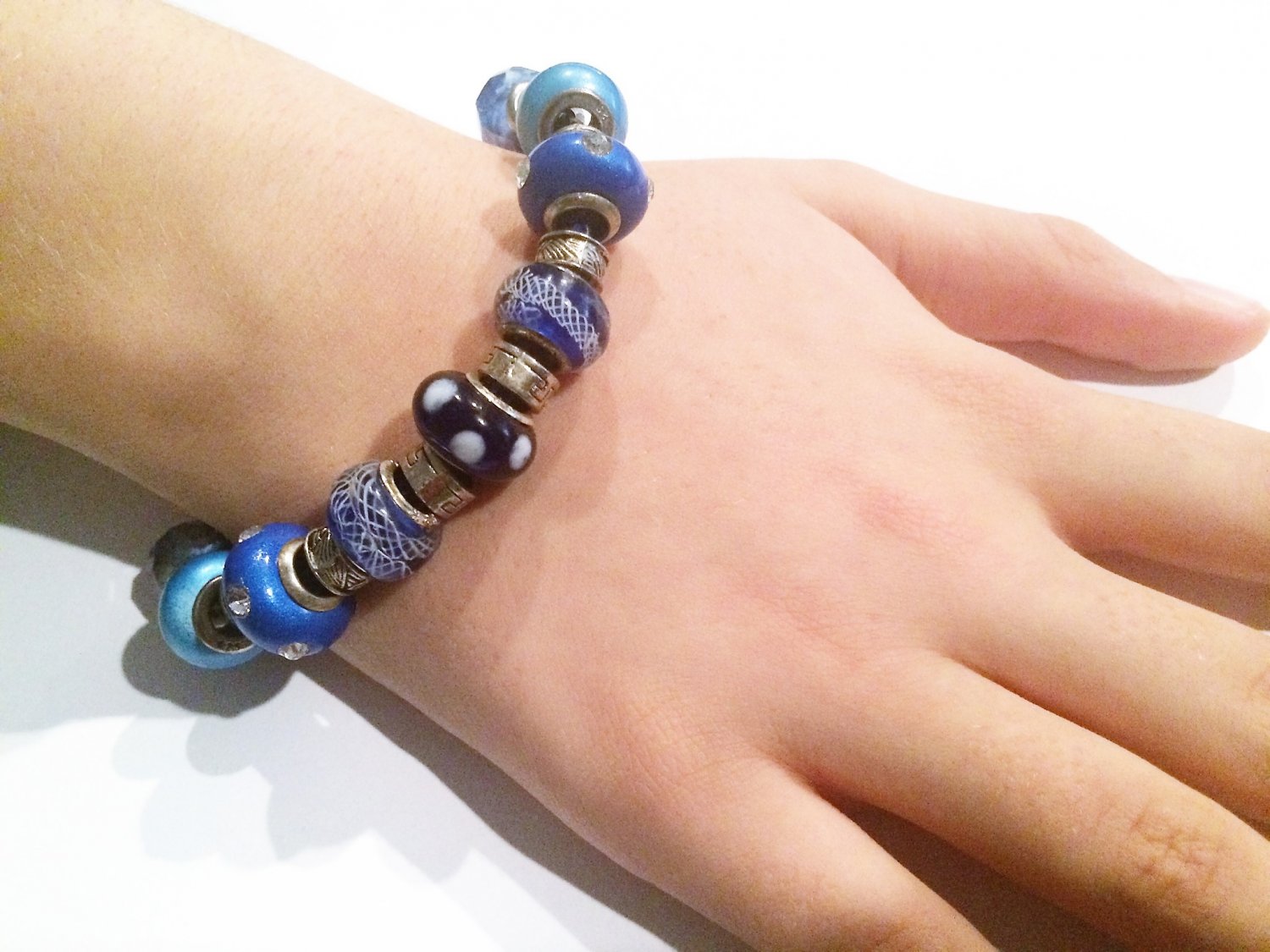 Mediterranean European Bead Bracelet