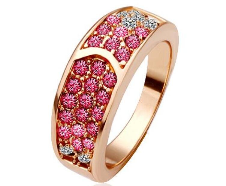 Ring ( Fire & Ice ) Engagement Band