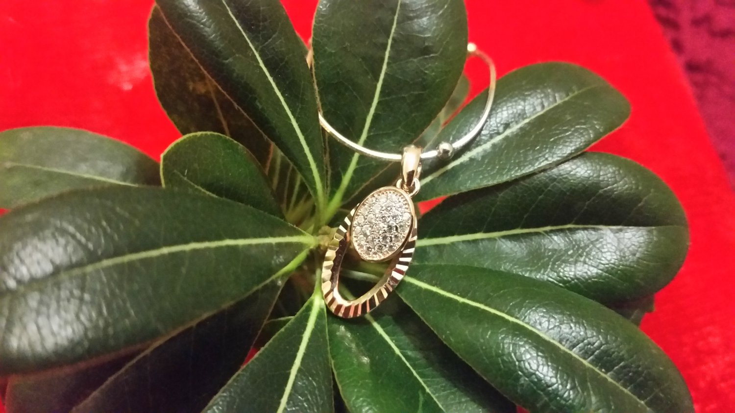 3 Tone Rose Gold Pendent
