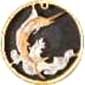 Cut Coin Jewelry Pendant - Necklace - Marlin