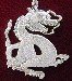 Dragon Pendant Necklace - nickle material