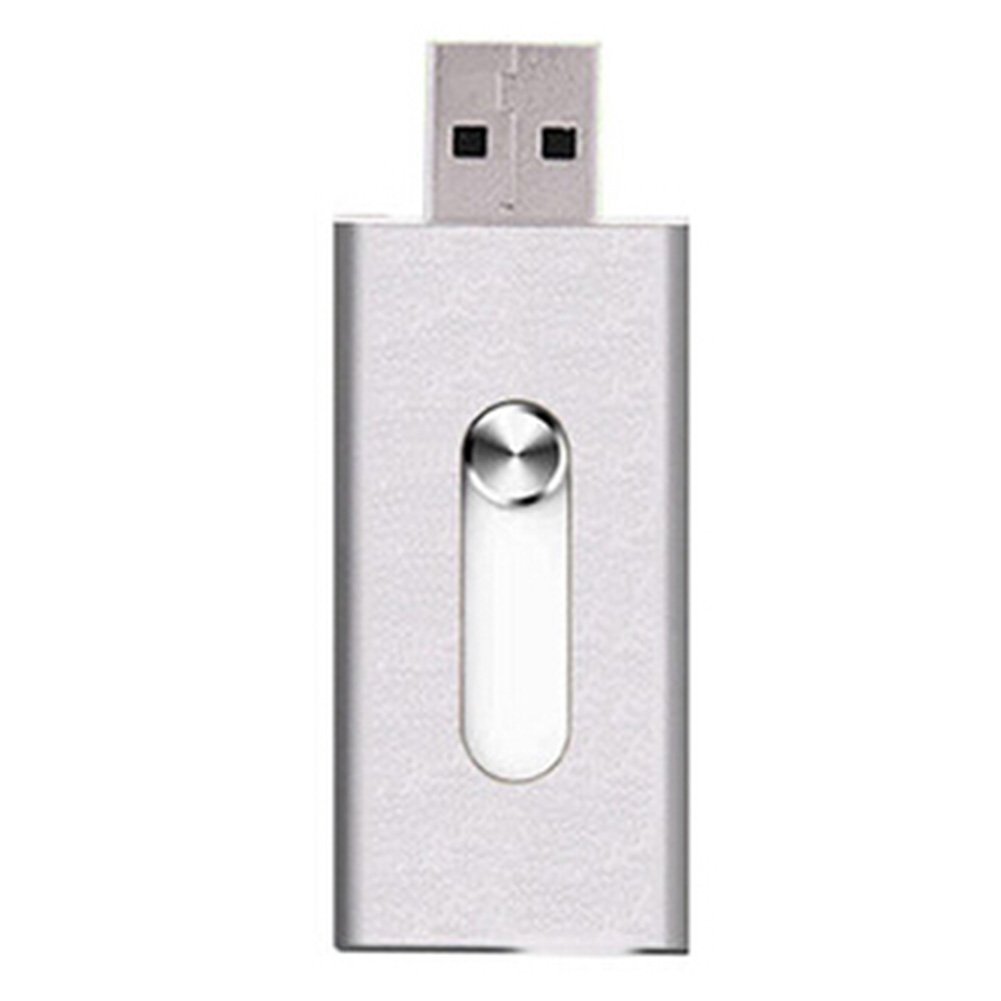Kylin Express 16GB Double Plug Iphone/Ipad/PC USB Flash Drive Dual-Purpose Memory Stick Red