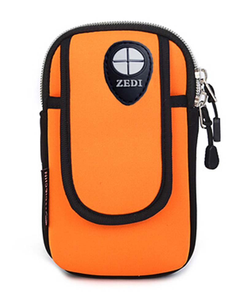 Iphone6 plus Package Salaxy S5 Orange Wrist Arm Bags Runners Pack Iphone Samsung