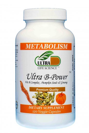 Ultra B-Power (120 Vegetarian Capsules)