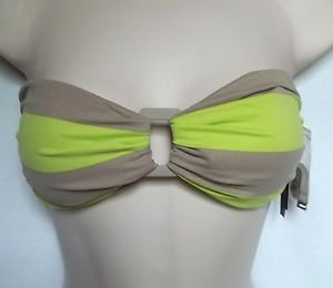 DKNY ASH RING SHIRRED BRA, SIZE MEDIUM