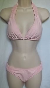 DKNY HALTER BRA AND CLASSIC BOTTOM, SIZE PETITE