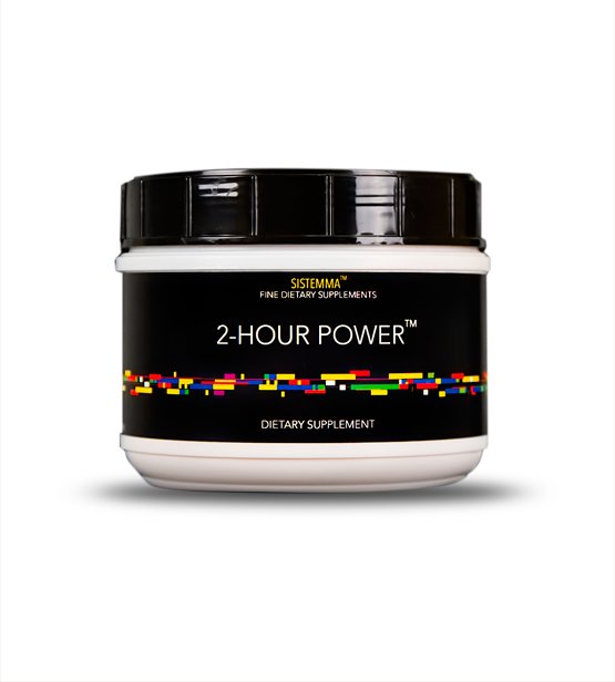 2-Hour Power Energy & Stamina pre-workout supplement with 18 active ingredients
