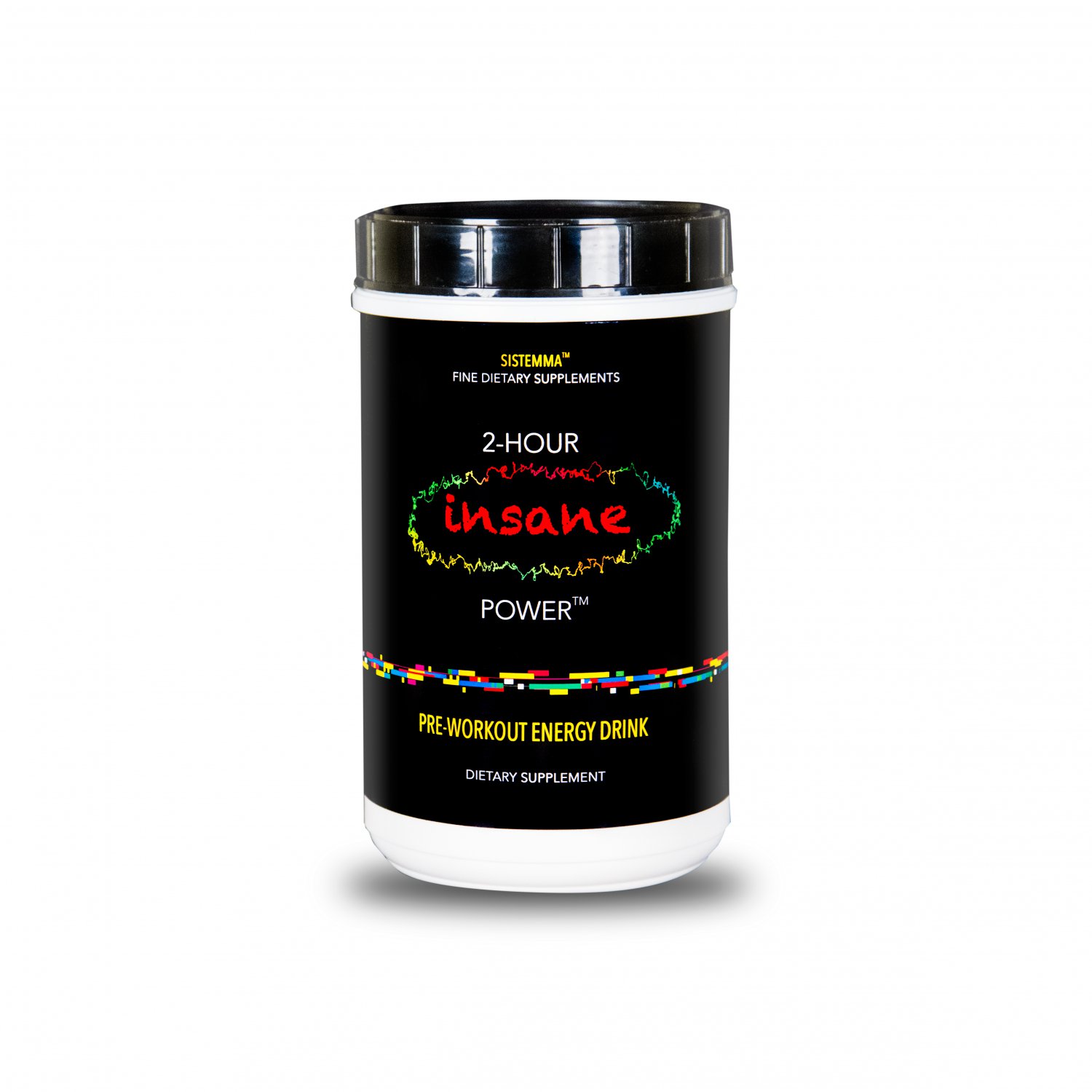 2-Hour Insane Power Energy Stamina pre-workout drink with 39 active ingredients