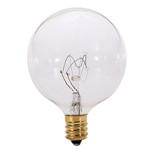 Large Light Bulb 25W Wax Tart Oil Candle Warmer Replacement Clear