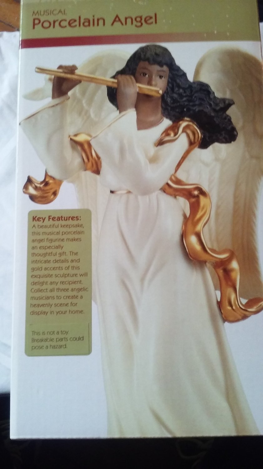 Musical Porcelain Angel
