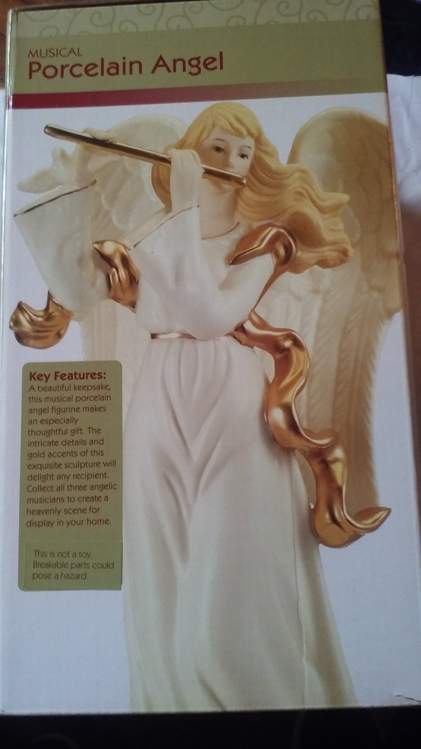 Musical Porcelain Angel