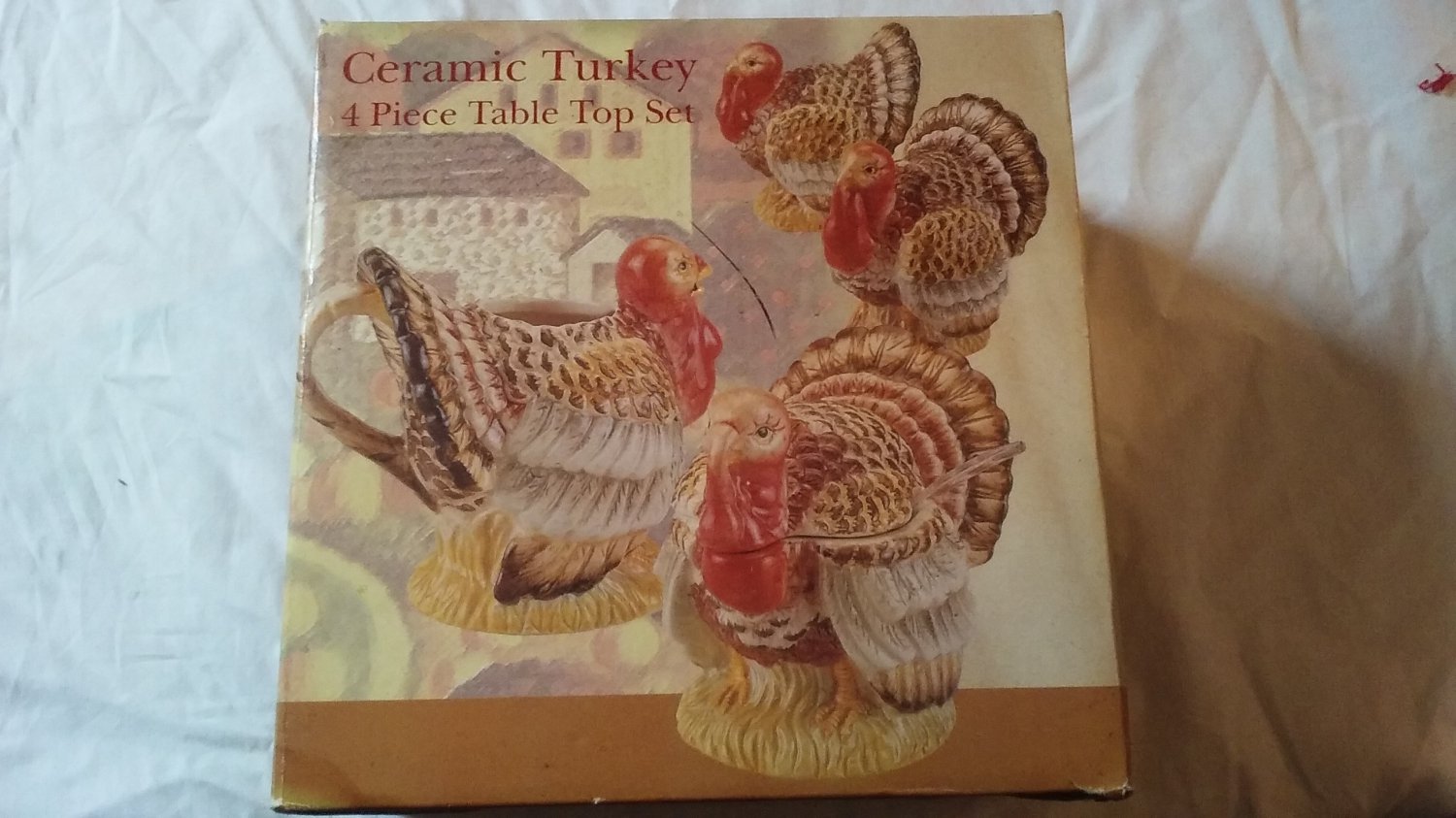 Ceramic Turkey Set
