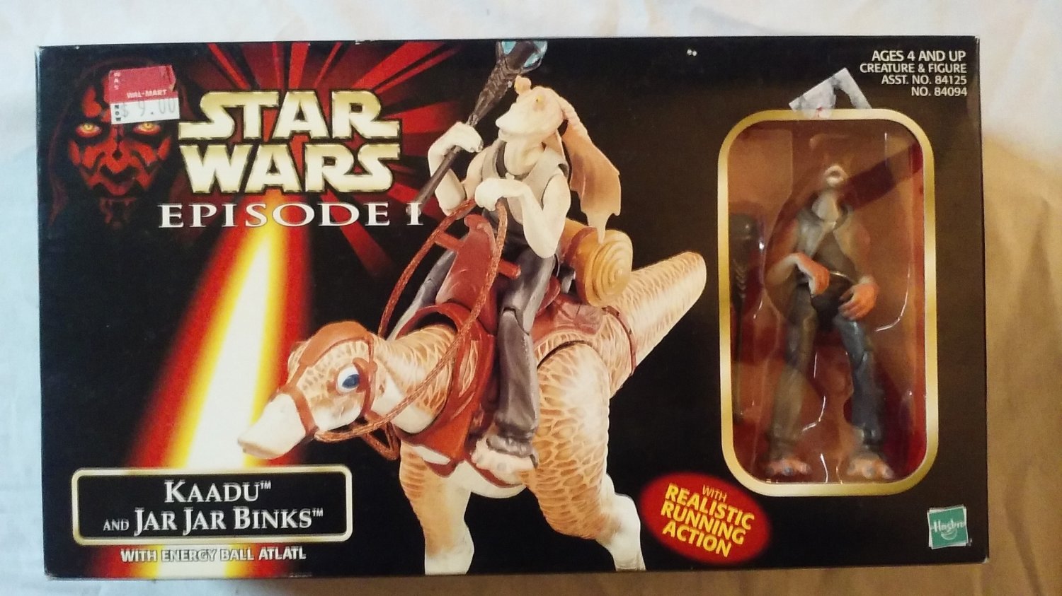 Star Wars Episode I: Kaadu and Jar Jar Binks