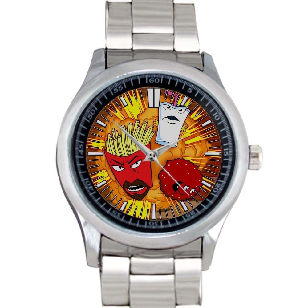 cool Aqua Teen Hunger Force Stainless Steel Wristwatches
