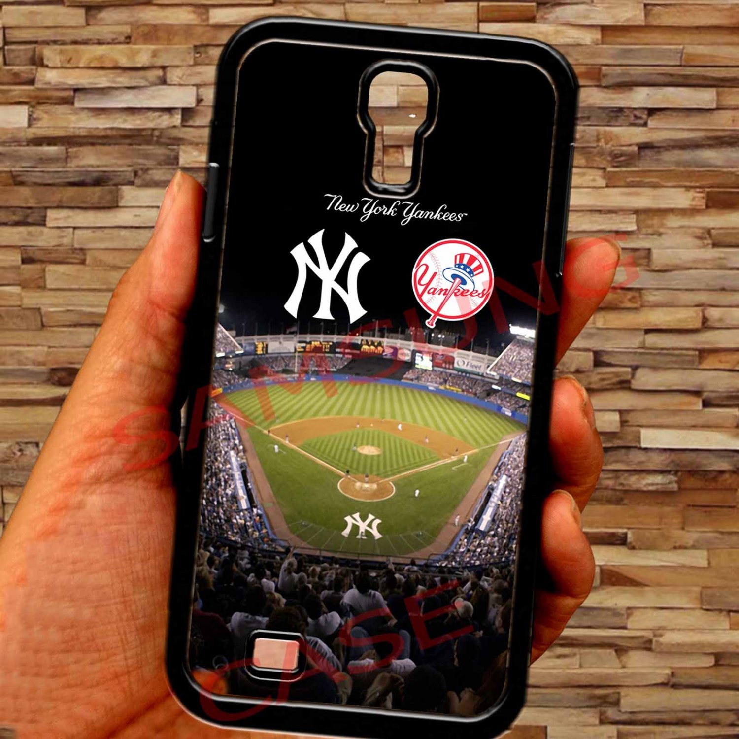 New york yankees stadium fit for samsung galaxy S4 S 4 S IV black case cover