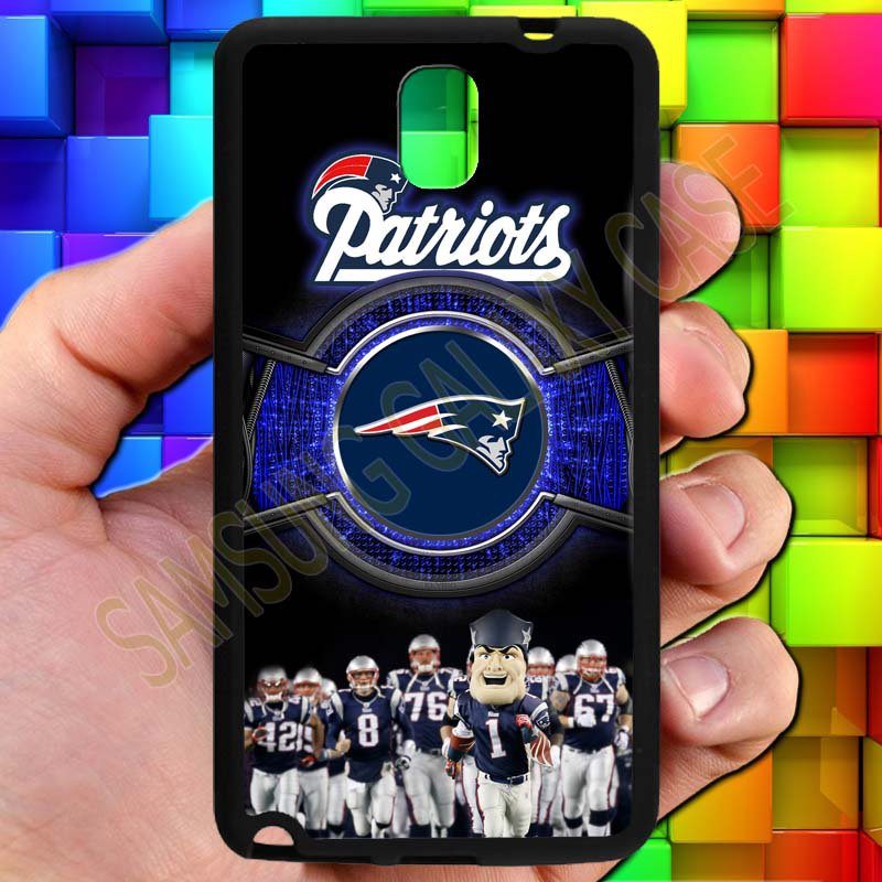 england patriot mascot fit for samsung galaxy note 3 black case cover