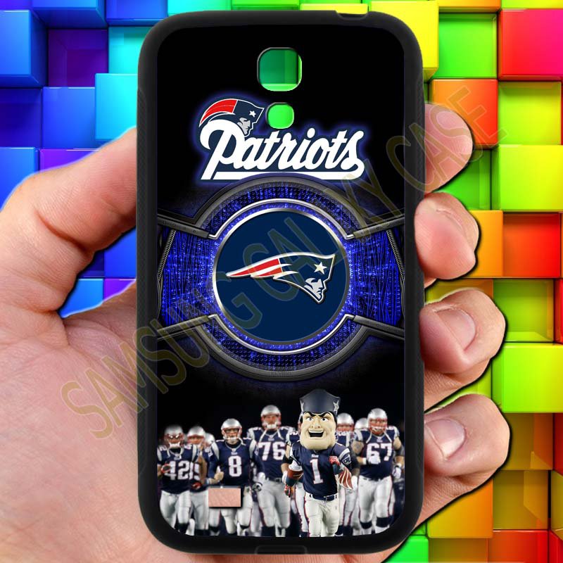 england patriot mascot fit for samsung galaxy S4 S 4 S IV black case cover