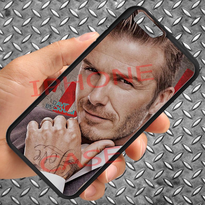 david beckham tattoo logo fit for iphone 6 4.7" black case cover