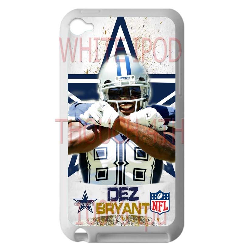 Dallas Cowboys Dez Bryant fit for ipod touch 4 white case cover