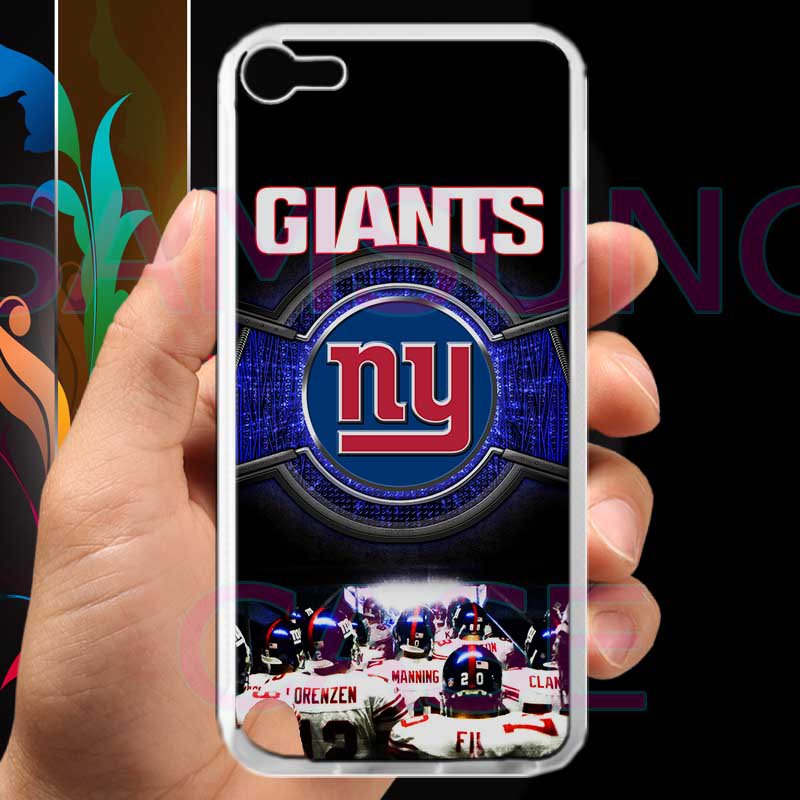 new york giants football beckam fit for ipod touch 5 white case cover