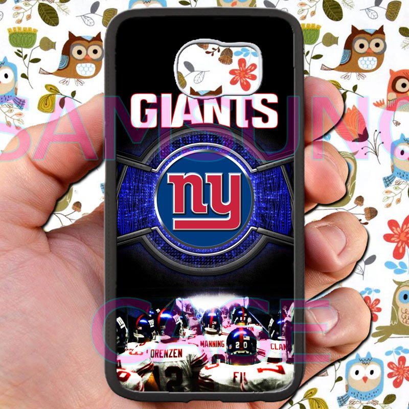 new york giants football beckam fit for samsung galaxy S6 S 6 S VI black case cover