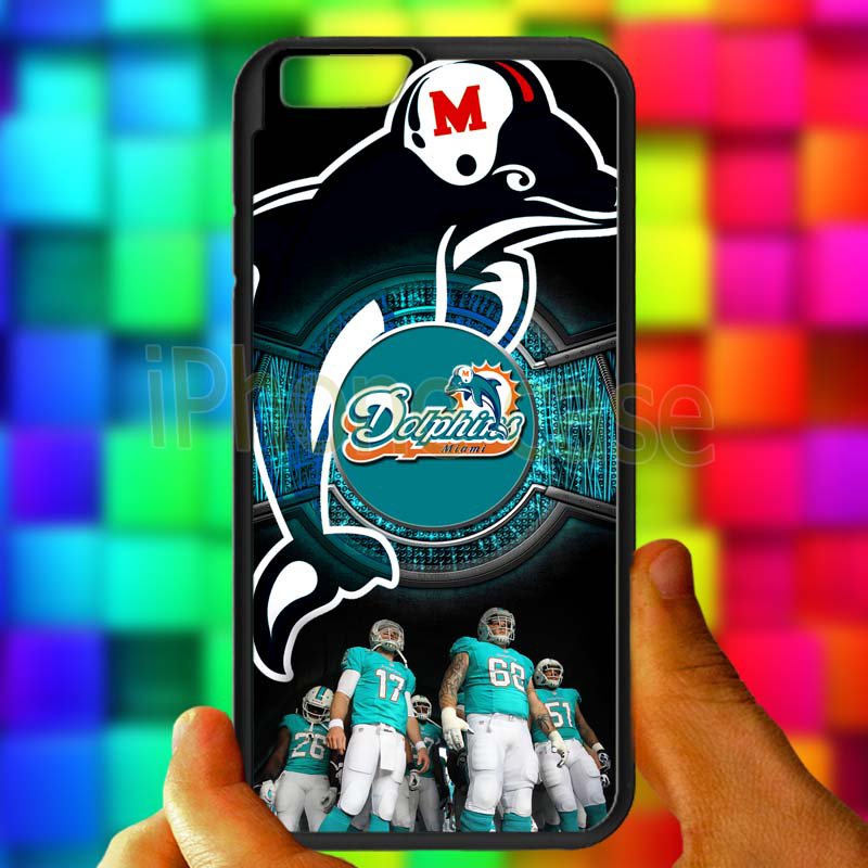miami dolphins ryan tannehill fit for iphone 6 4.7" black case cover