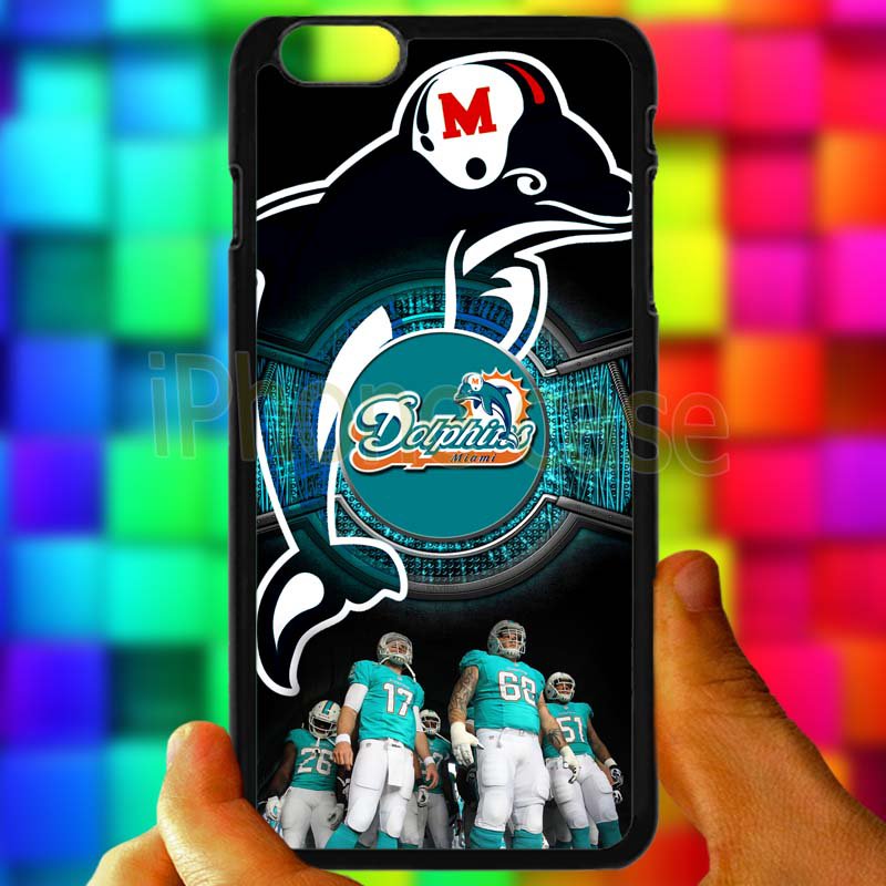 miami dolphins ryan tannehill fit for iphone 6 plus 5.5" black case cover