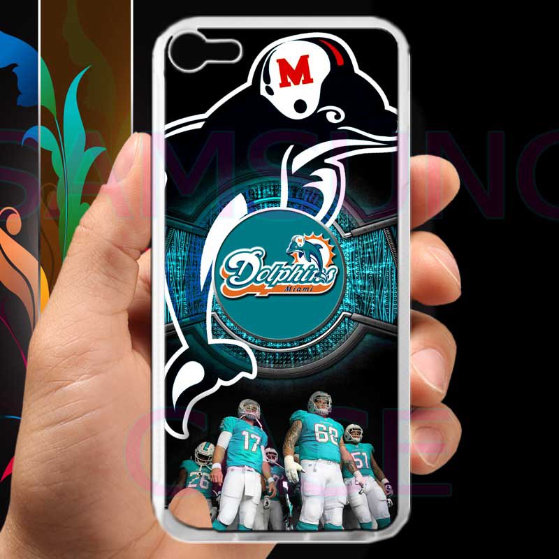 miami dolphins ryan tannehill fit for ipod touch 5 white case cover