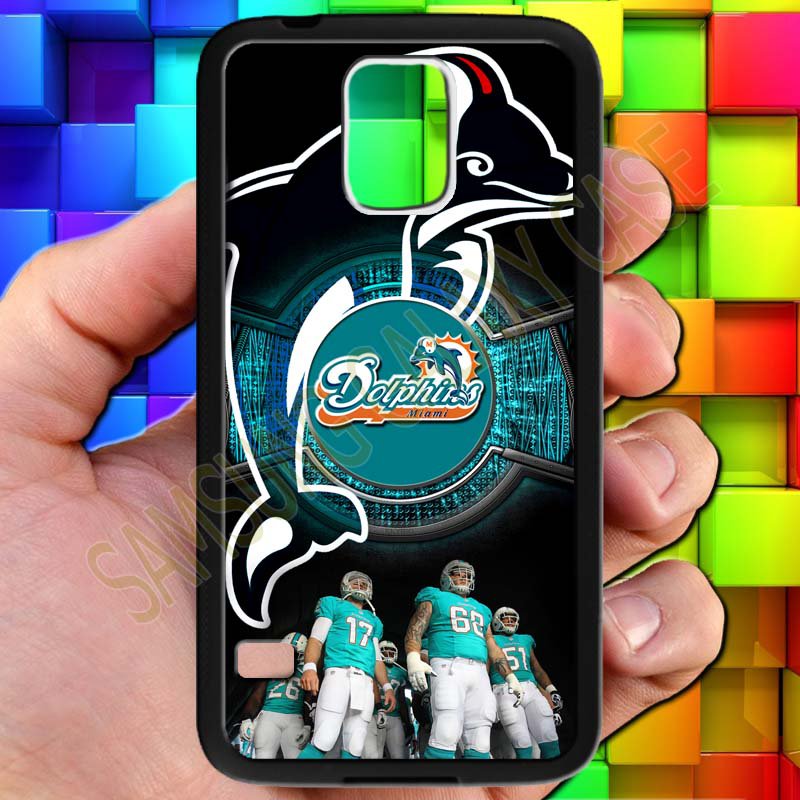 miami dolphins ryan tannehill fit for samsung galaxy S5 S 5 S V black case cover