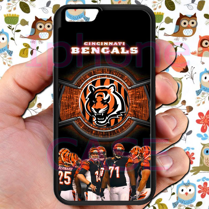Cincinnati Bengals football a j green fit for iphone 6s black case cover