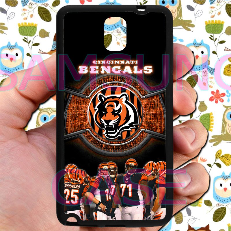 Cincinnati Bengals football a j green fit for samsung galaxy note 3 black case cover