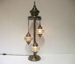 moroccan lantern floor lamp mosaic light lampe mosaique glass candle holder 004