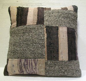 Antique Decorative Patchwork Pillow Turkish Kilim cushion kissen 20'' (no 17)