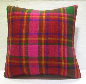 Antique nomadic kelim kissen sofa throw pillow cover tribal rug cushion 57
