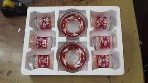 Turkish tea set tea glasses ottoman cups glass mug hot tea glasses tribal set 34