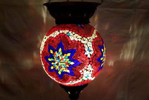moroccan lantern hanging lamp glass chandelier light lampen handmade candle m 77